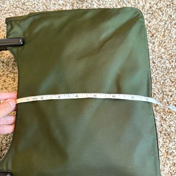 Prada Milano Shoulder Handbag Nylon Rolled Handles - Picture 10 of 13